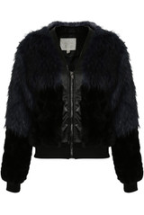 Fur with Fleece Zip Up Jacket - 3 Colours
