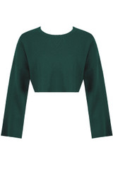 Wide Sleeves Knitted Crop Tops - 3 Colours