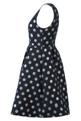 Foil Polka Dot Skater Dress - 2 Colours