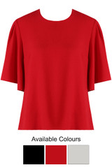 Wing Sleeves Blouse - 3 Colours