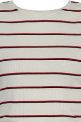 Stripes Back Tie Up T-Shirt - 2 Colours