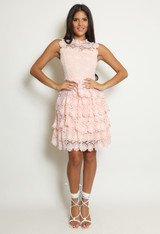 Lace Tiered Dress  - 2 Colours