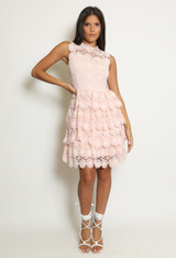 Lace Tiered Dress  - 2 Colours