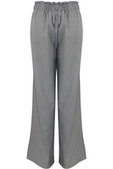 Pinstripes Tie Up Ruffled Trousers - 3 Colours