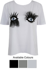 Eye Lash Tees - 3 Colours