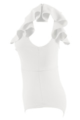 Frill Twist Front Bodysuit - 3 Colours