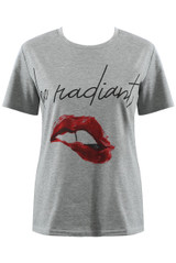 'Be Radiant' Print Summer  Tee - 3 Colours