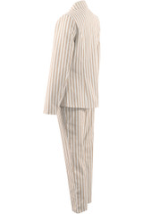 Grosgrain Stripes Double Breast Suit - 3 Colours