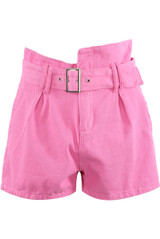 Asymmetric Belt Shorts - 4 Colours