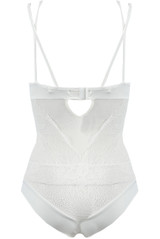 Lace Intricate Double Strap Bodysuit - 2 Colours