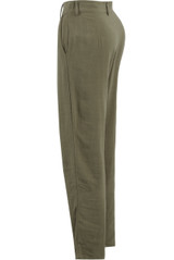 Button Up Straight Leg Pants - 3 Colours
