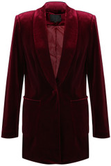 Velvet Longline Overcoat - 3 Colours