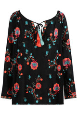 Floral Embroidered Tunic - 2 Colours
