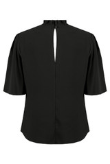 Pleated Raised Shoulders Blouse - 4 Colours