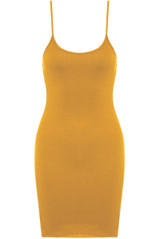 Ribbed  Mine Dress - 4 Colours 