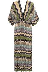 Crochet Lace Plunge Neck Maxi Dress - 4 Colours