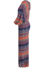 Crochet Lace Plunge Neck Maxi Dress - 4 Colours