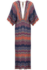 Crochet Lace Plunge Neck Maxi Dress - 4 Colours