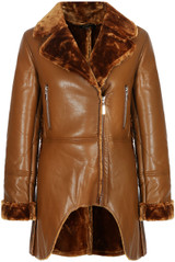 Curved Hem Aviator Jacket - 3 Colours