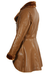 Curved Hem Aviator Jacket - 3 Colours
