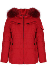 Faux Fur Hood Parka Jacket - 6 Colours