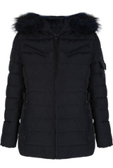 Faux Fur Hood Parka Jacket - 6 Colours