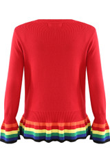 Rainbow Hemline Jumpers - Mixed Colour Pack