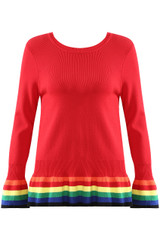 Rainbow Hemline Jumpers - Mixed Colour Pack