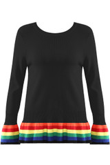 Rainbow Hemline Jumpers - Mixed Colour Pack