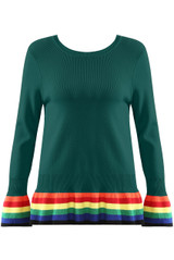 Rainbow Hemline Jumpers - Mixed Colour Pack