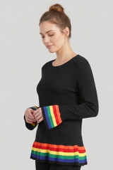 Rainbow Hemline Jumpers - Mixed Colour Pack