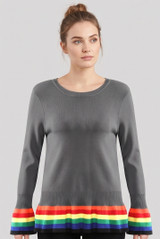 Rainbow Hemline Jumpers - Mixed Colour Pack