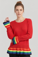 Rainbow Hemline Jumpers - Mixed Colour Pack