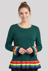 Rainbow Hemline Jumpers - Mixed Colour Pack