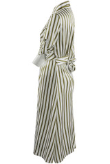 Stripes Button Through Shift Dress - 3 Colours