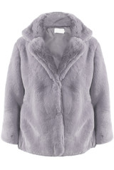 Shaved Oversize Faux Fur Coat - 3 Colours