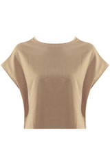 Cropped Cap Sleeves Blouse - 6 Colours
