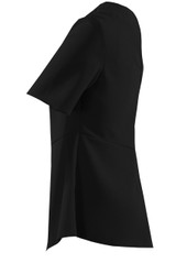 Gathered Asymmetric Hem Tops - 4 Colours