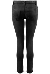 Matte Suede Skinny Jeans - 3 Colours