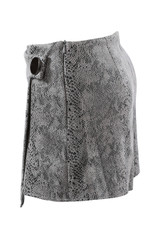 Snake Pattern Overlap Button Up Skorts - 3 Colours Snake Pattern Overlap Button Up Skorts - 3 Colours