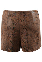 Snake Pattern Overlap Button Up Skorts - 3 Colours Snake Pattern Overlap Button Up Skorts - 3 Colours