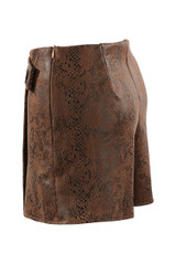 Snake Pattern Overlap Button Up Skorts - 3 Colours Snake Pattern Overlap Button Up Skorts - 3 Colours