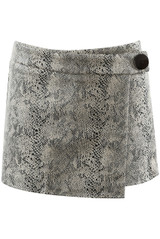 Snake Pattern Overlap Button Up Skorts - 3 Colours Snake Pattern Overlap Button Up Skorts - 3 Colours