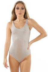 Lurex Tank Bodysuit - 4 Colours