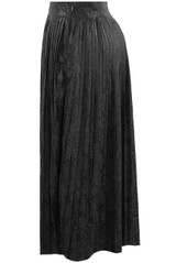 Snake Print Pleated Maxi Skirt - 2 Colours