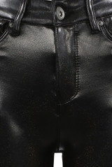 Vinyl Black Jeans