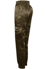 Satin Luxe Jogger Pants