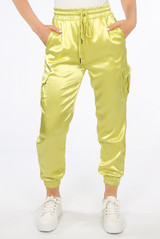 Satin Luxe Jogger Pants