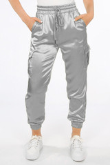 Satin Luxe Jogger Pants