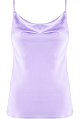 Satin Cowl Neck Cami - 13 Colours